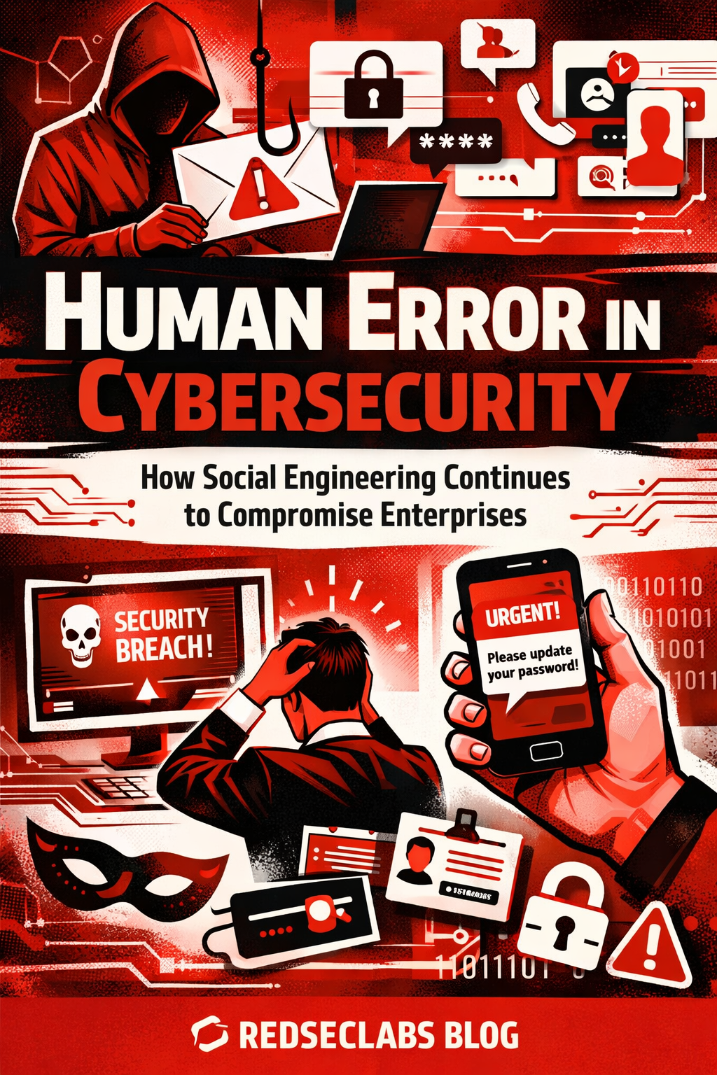 Human Error in Cybersecurity: How Social Engineering Continues to Compromise Enterprises