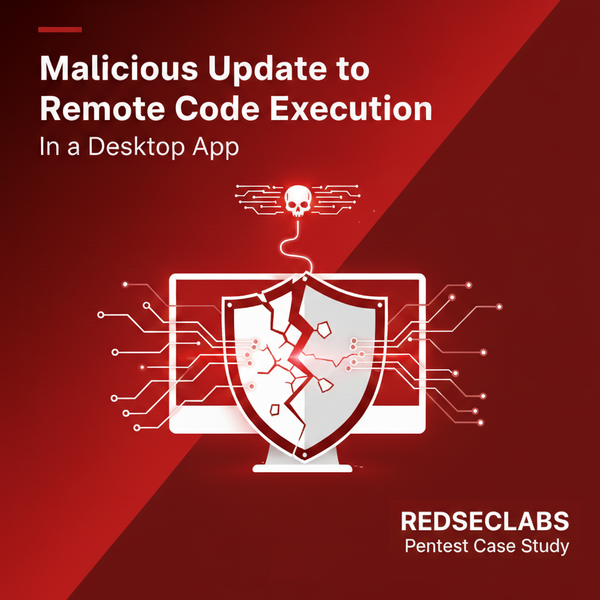 Case Study: From Malicious Update to Remote Code Execution in a Desktop App