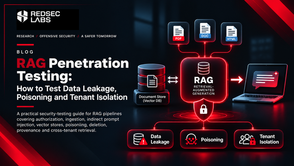 RAG Penetration Testing: Leakage, Poisoning & Access Control