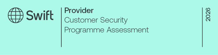 Swift Customer Security Programme Assessment Provider label, 2026